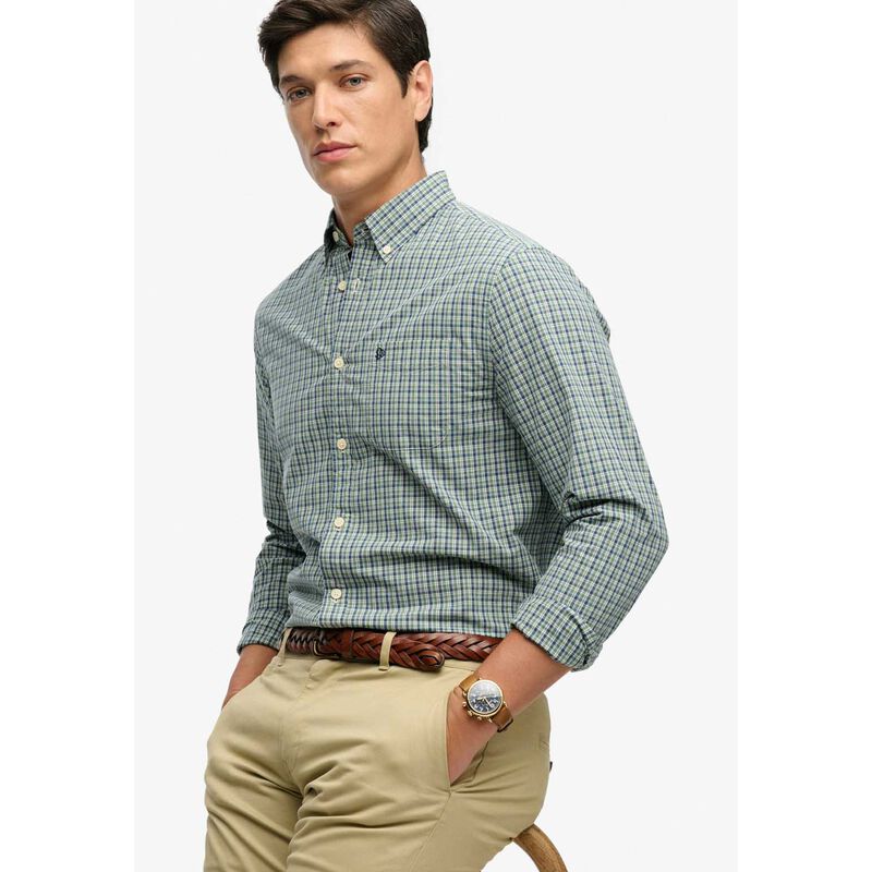 Superdry Preppy Poplin Long Sleeve Shirt image number 2